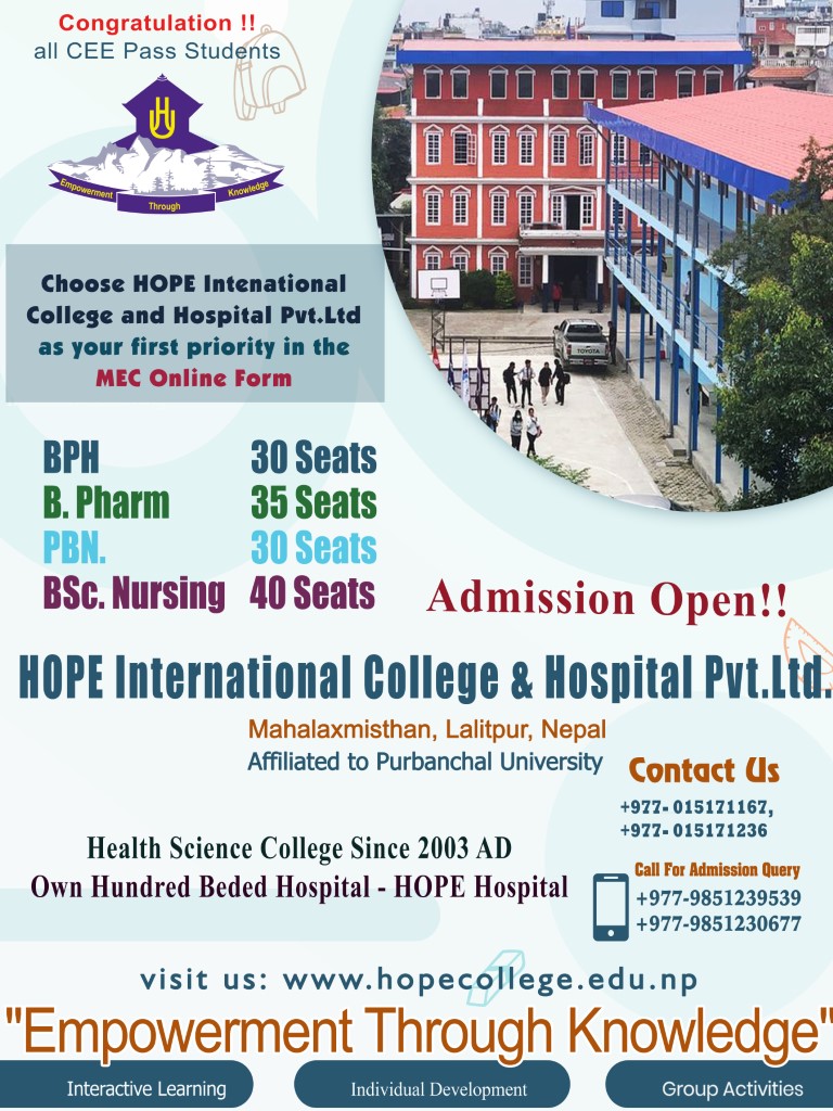 HIC Programs and Seats for 2082/083